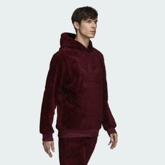 New Mens Adidas Originals Winterized Pullover Hood - Picture 4 of 8
